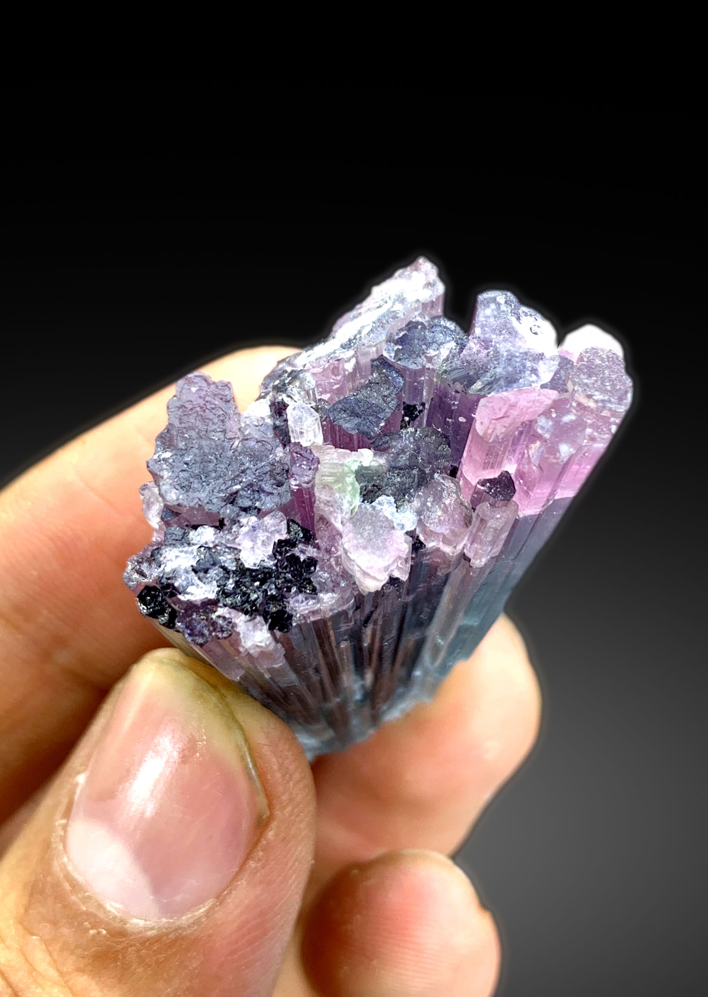 Cotton Candy Tourmaline Crystal from Afghanistan - 28 gram