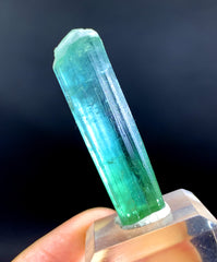 Natural Terminated Blue Color Tourmaline Crystal from Afghanistan - 35.50 carats