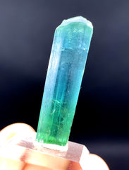 Natural Terminated Blue Color Tourmaline Crystal from Afghanistan - 35.50 carats