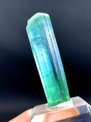 Natural Terminated Blue Color Tourmaline Crystal from Afghanistan - 35.50 carats