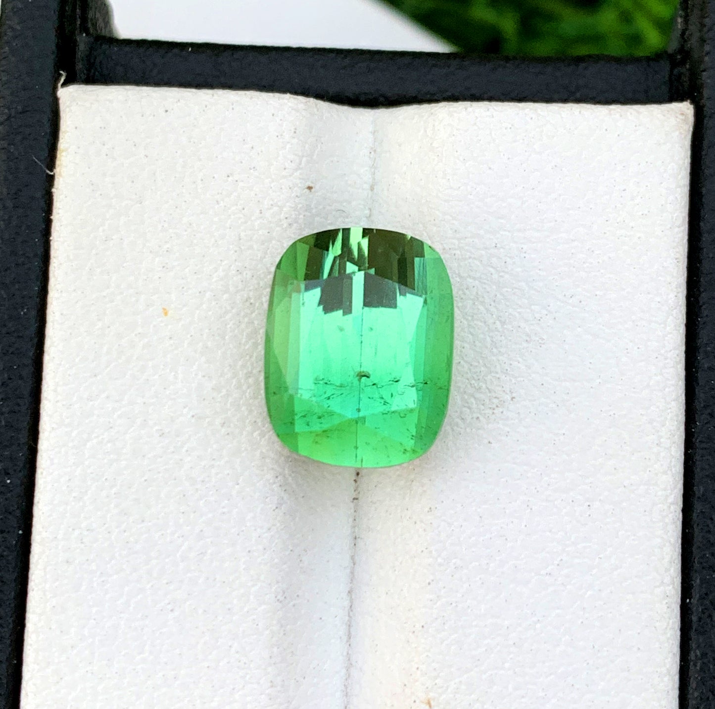 Cusshion Cut Mint Green Tourmaline Gemstone, Loose Gemstone, Tourmaline Ring, Gemstone Jewelry, Afghan Tourmaline - 7.45 CT
