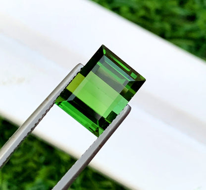 Octagon Shape Mint Green Tourmaline Gemstone, Loose Gemstone, Tourmaline Ring, Tourmaline from Afghanistan - 6.45 CT