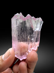 DT Etched Pink Kunzite Crystal from Afghanistan - 43 gram