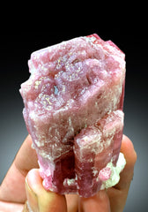 Natural Rubelite Tourmaline Crystal from Afghanistan - 152 gram