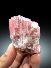 Natural Rubelite Tourmaline Crystal from Afghanistan - 152 gram