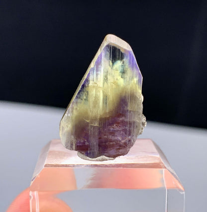 Natural Bicolor Tanzanite Crystal From Tanzania - 18.85 Carats