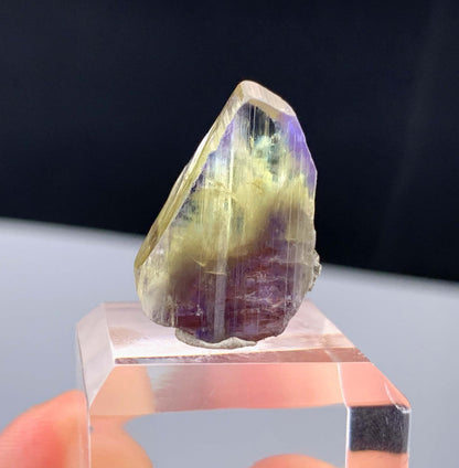 Natural Bicolor Tanzanite Crystal From Tanzania - 18.85 Carats