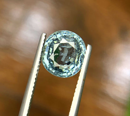 Oval Cut Greenish Blue Spinel Gemstone, Loose Gemstone, Natural Spinel for Making Ring, Gemstone Jewelry - 3.83 CT