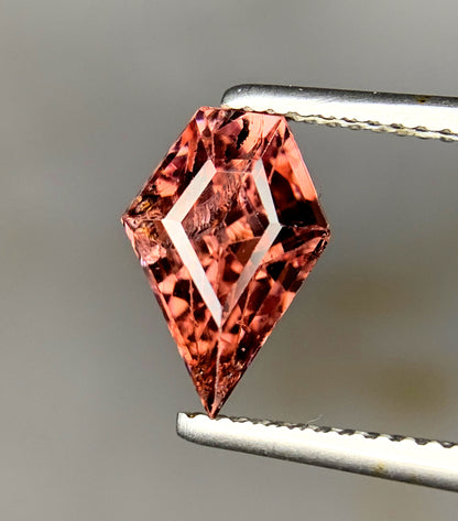 Fancy Pear Cut Orange Pink Spinel Gemstone, Loose Gemstone, Natural Spinel for Jewelry Making, Gemstone Jewelry - 2.83 CT