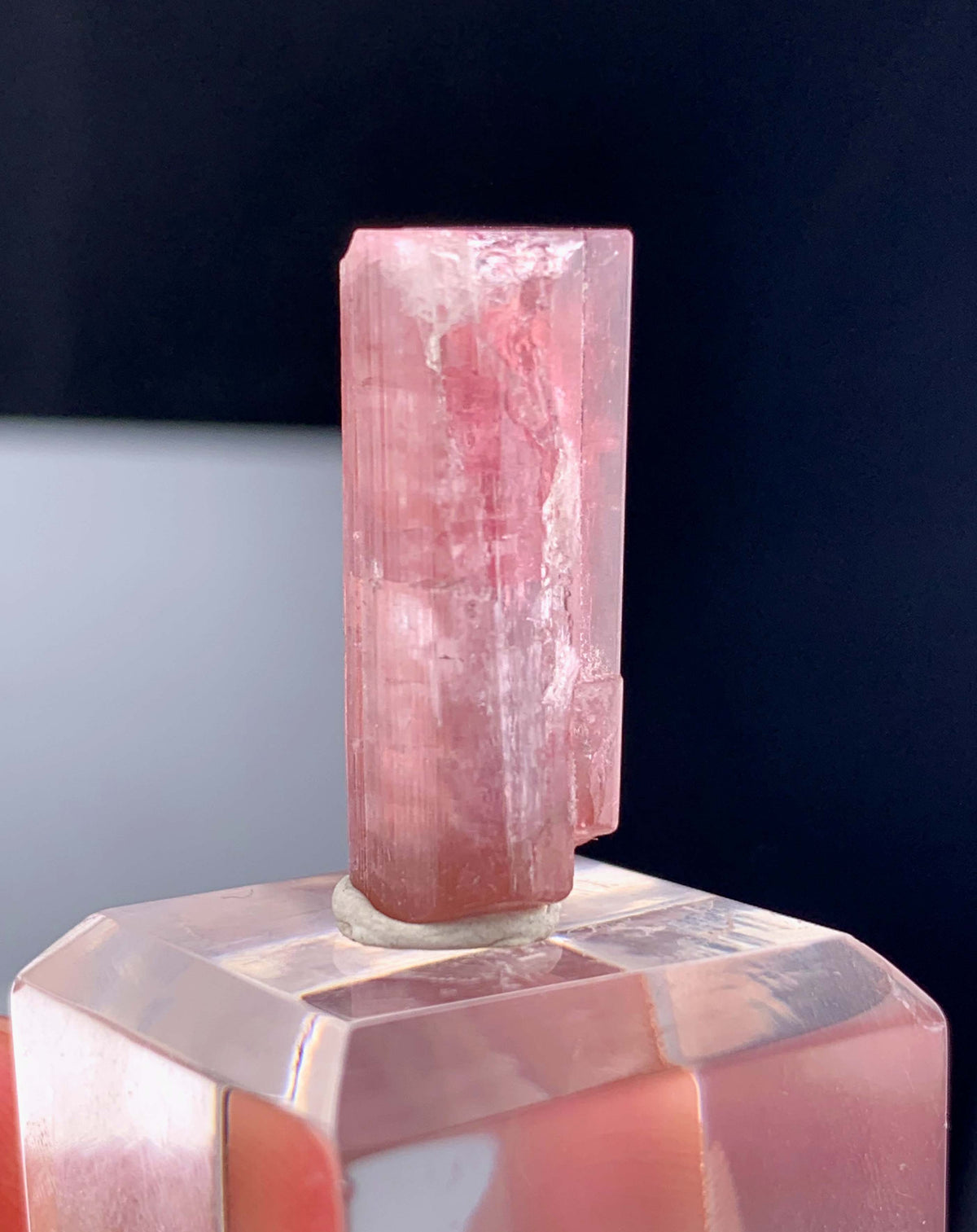 Pink Tourmaline Crystal From Afghanistan - 20.05 Carats