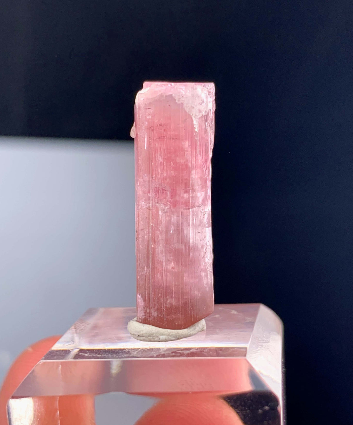 Pink Tourmaline Crystal From Afghanistan - 20.05 Carats