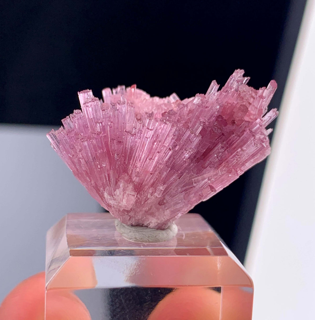 Bi-Color Cotton Candy Tourmaline Cluster From Afghanistan - 41.65 Carats