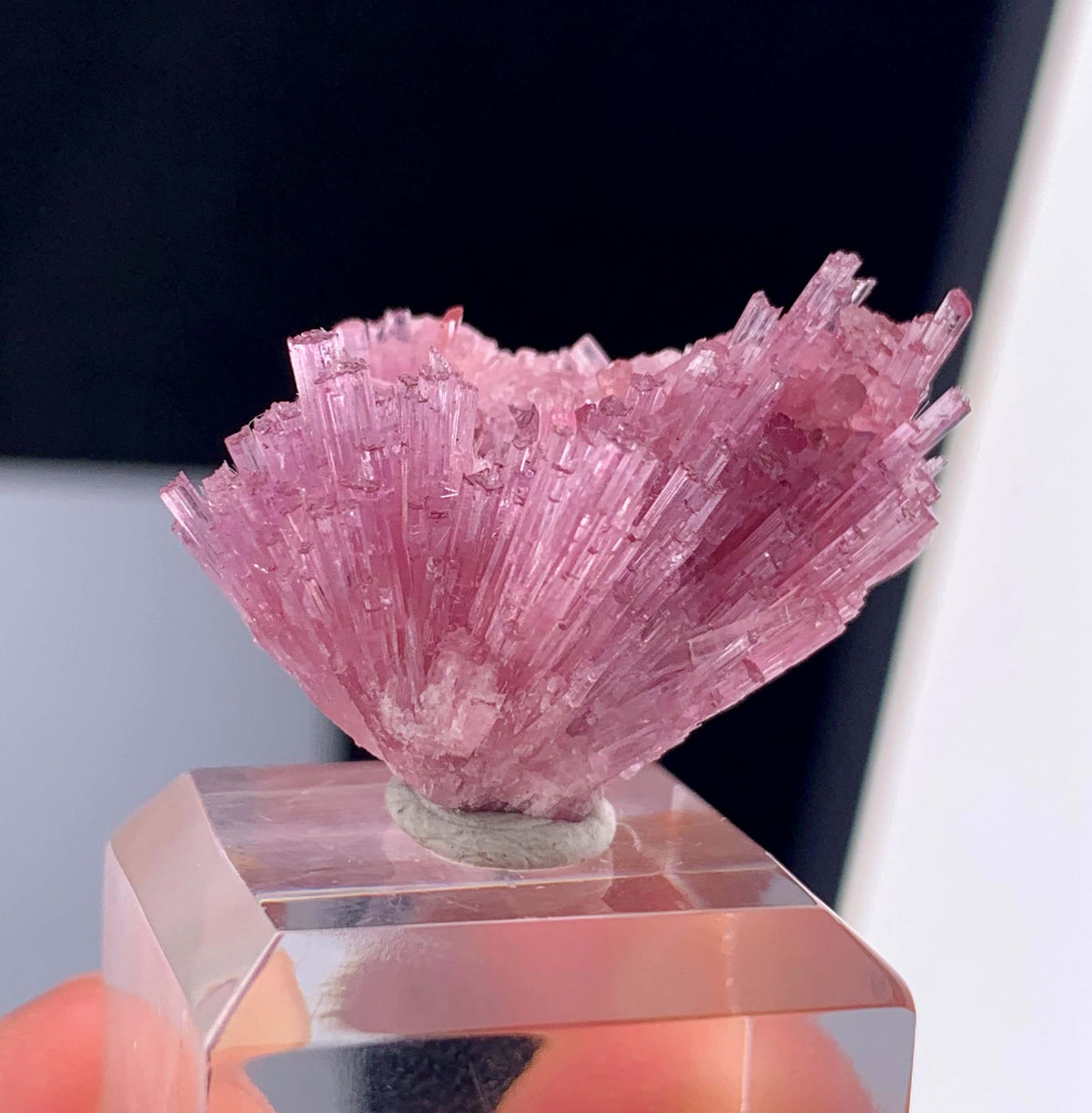 Bi-Color Cotton Candy Tourmaline Cluster From Afghanistan - 41.65 Carats