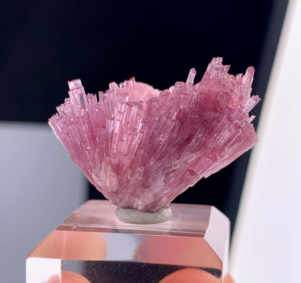 Bi-Color Cotton Candy Tourmaline Cluster From Afghanistan - 41.65 Carats