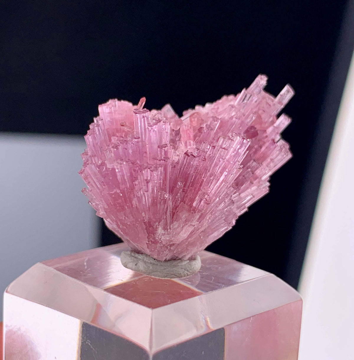 Bi-Color Cotton Candy Tourmaline Cluster From Afghanistan - 41.65 Carats