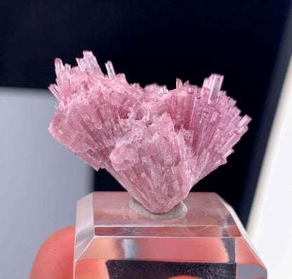 Bi-Color Cotton Candy Tourmaline Cluster From Afghanistan - 41.65 Carats