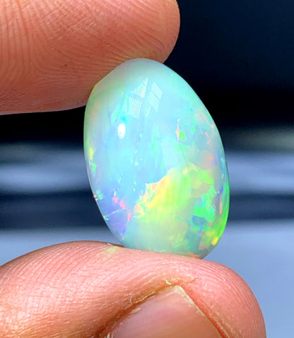 Opal Cabochon, Ethiopian Earth Mined Welo Opal Cabochon - 10.65 CT
