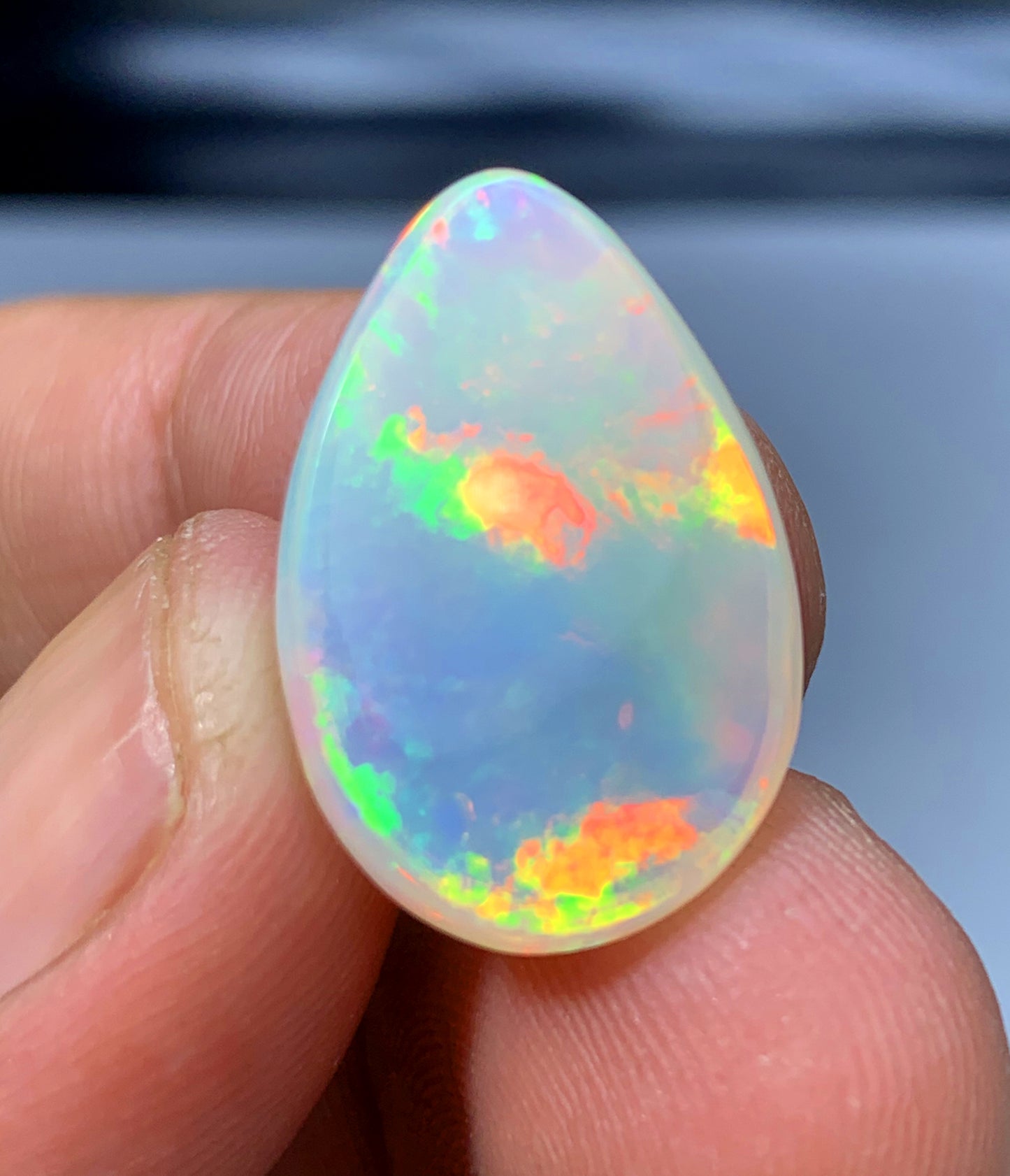 Honeycomb Opal Cabochon, Ethiopian Earth Mined Welo Opal Cabochon - 12.40 CT