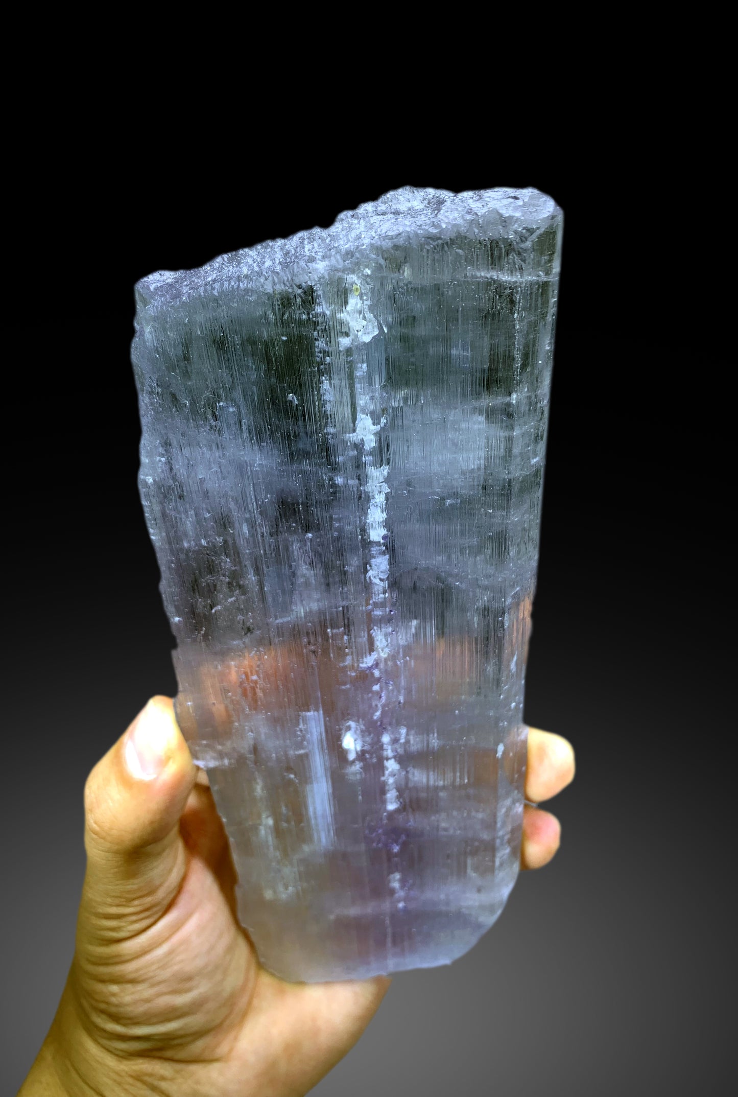 Purple Pink Kunzite Crystal from Afghanistan - 432 gram