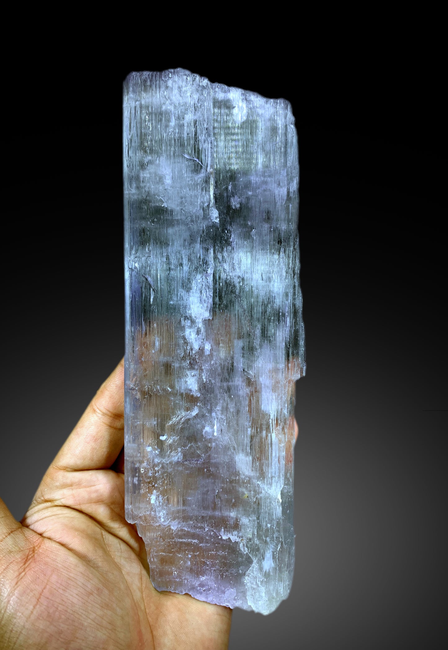 Purple Pink Kunzite Crystal from Afghanistan - 432 gram