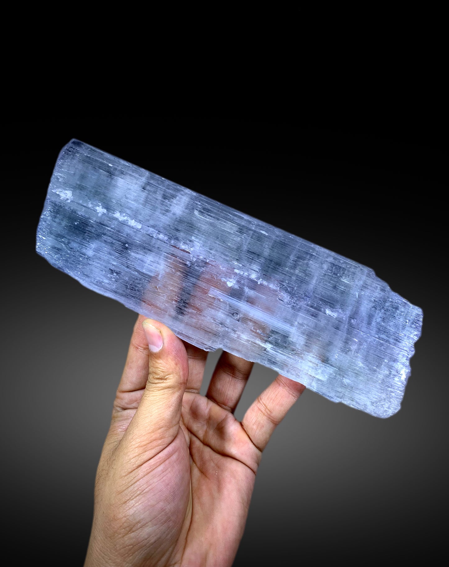 Purple Pink Kunzite Crystal from Afghanistan - 432 gram