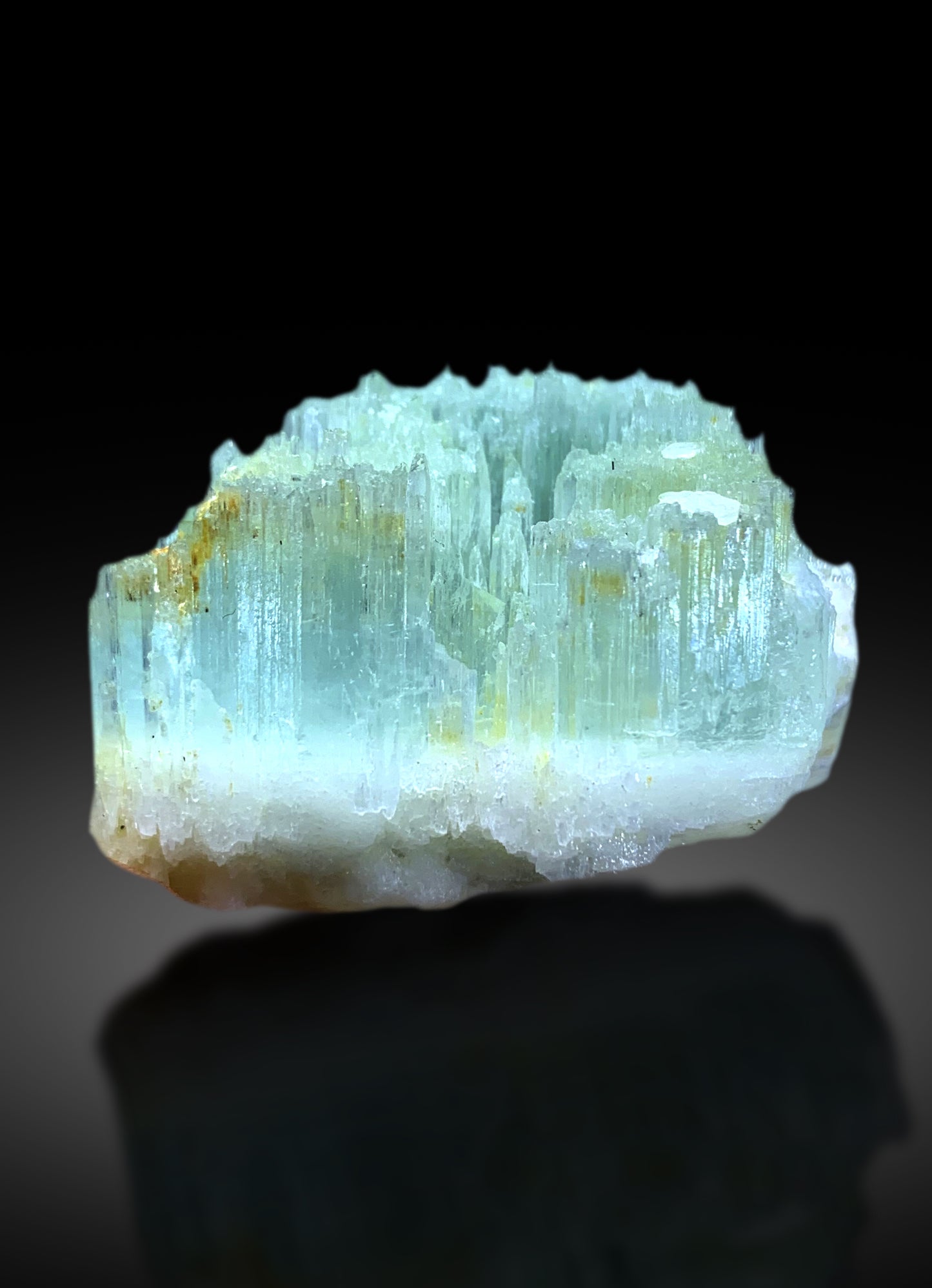 Bicolor Beryl, AquaMorganite Crystal, Morganite var Aquamarine with Etched Terminations - 74 gram