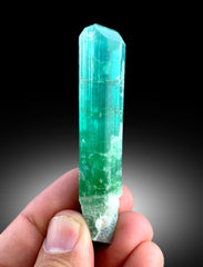 Neon Blue Color Terminated Tourmaline Crystal, Raw Tourmaline Stone, Tourmaline Gemstone, Crystal Specimen, Fine Mineral - 29 gram