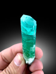 Neon Blue Color Terminated Tourmaline Crystal, Raw Tourmaline Stone, Tourmaline Gemstone, Crystal Specimen, Fine Mineral - 29 gram