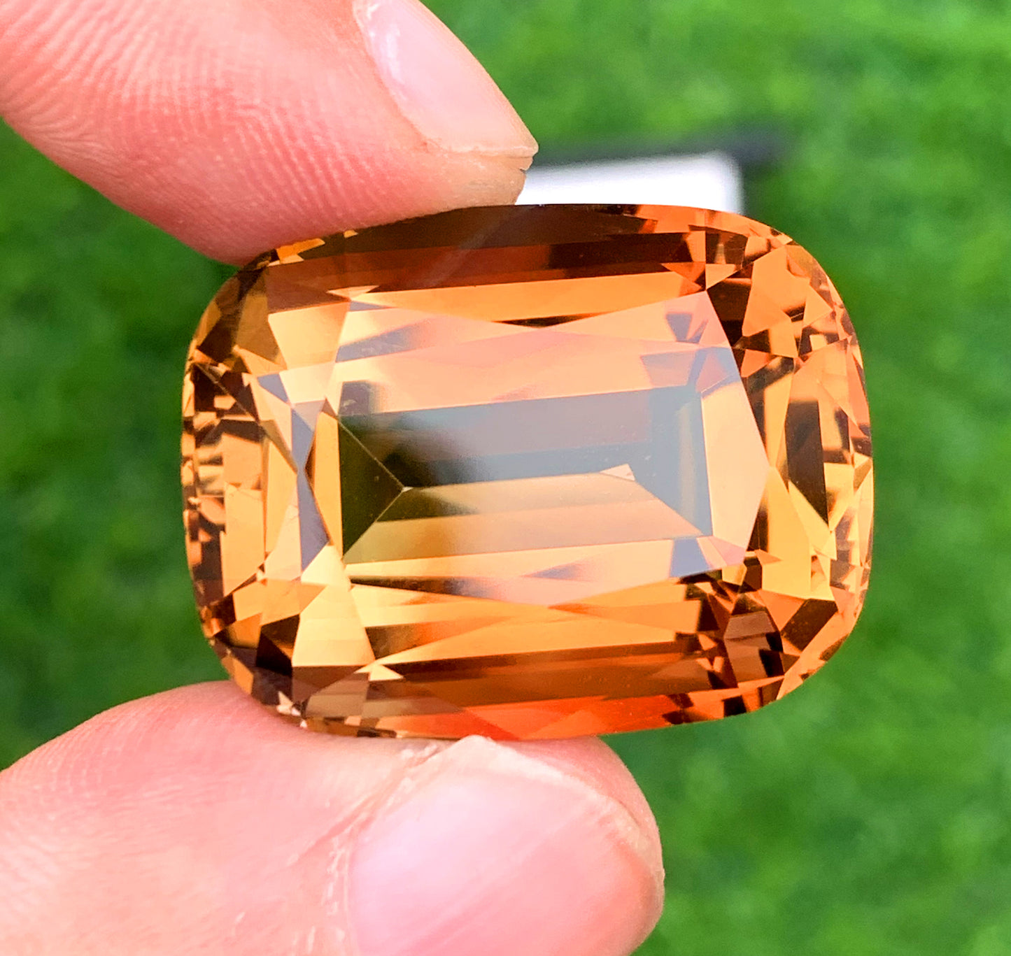 Cusshion Cut Champagne Color Topaz Gemstone, Loose Gemstone, Making Jewelry, Gemstone Jewelry -64.85 CT