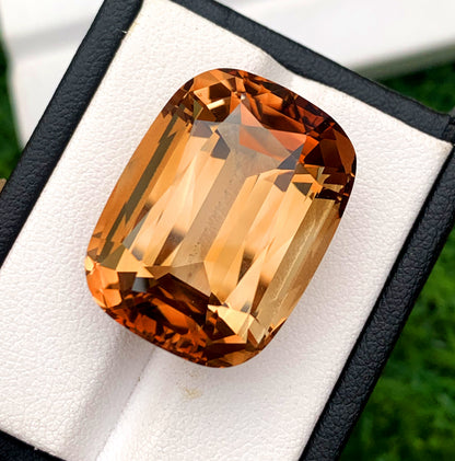 Cusshion Cut Champagne Color Topaz Gemstone, Loose Gemstone, Making Jewelry, Gemstone Jewelry - 55.50 CT