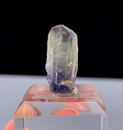 Natural Bicolor Tanzanite Crystal From Tanzania - 16.20 Carats