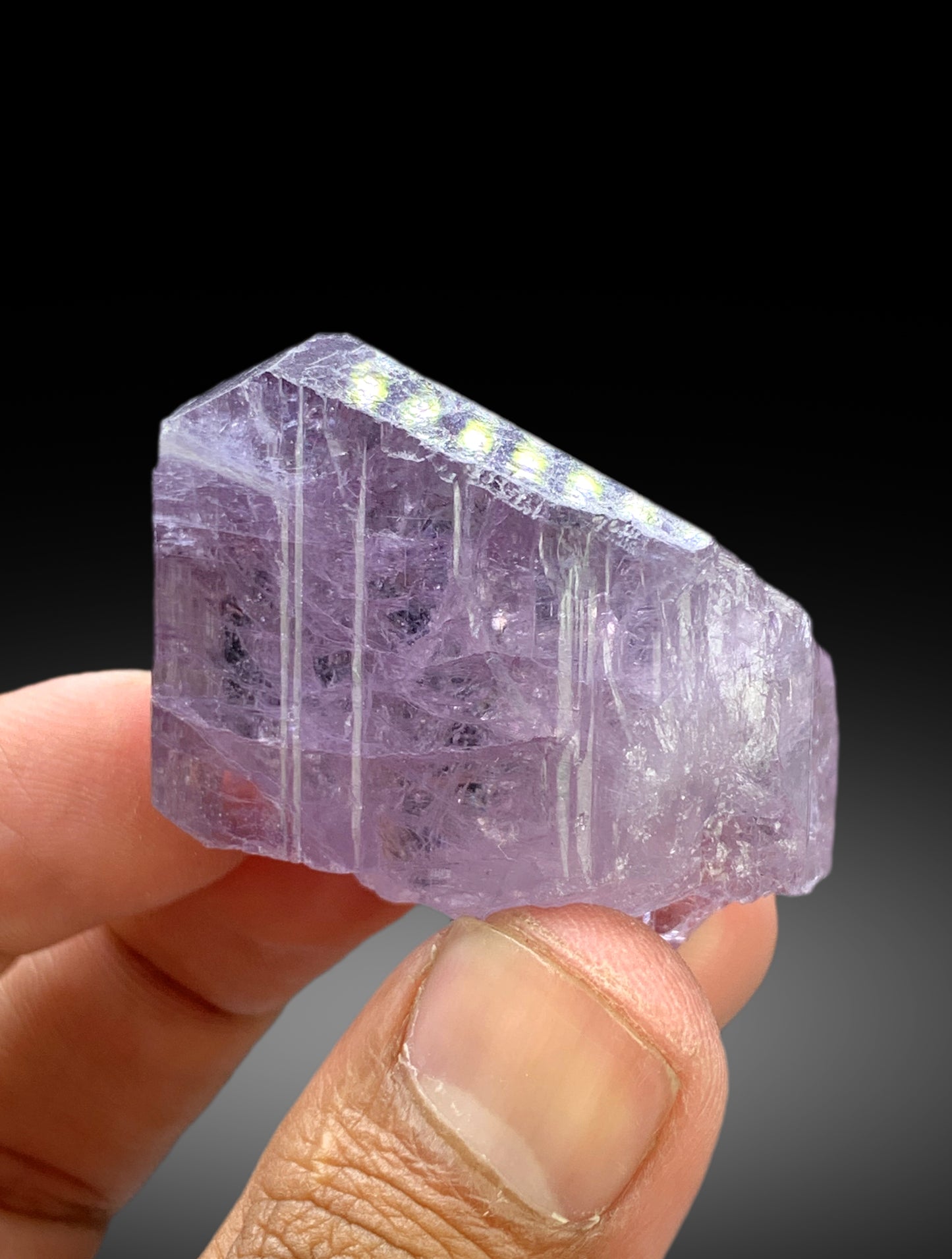 Rich Purple Color Scapolite Crystal, Scapolite Stone, Scapolite Specimen, Raw Mineral, Scapolite from Badakhshan Afghanistan - 68 gram