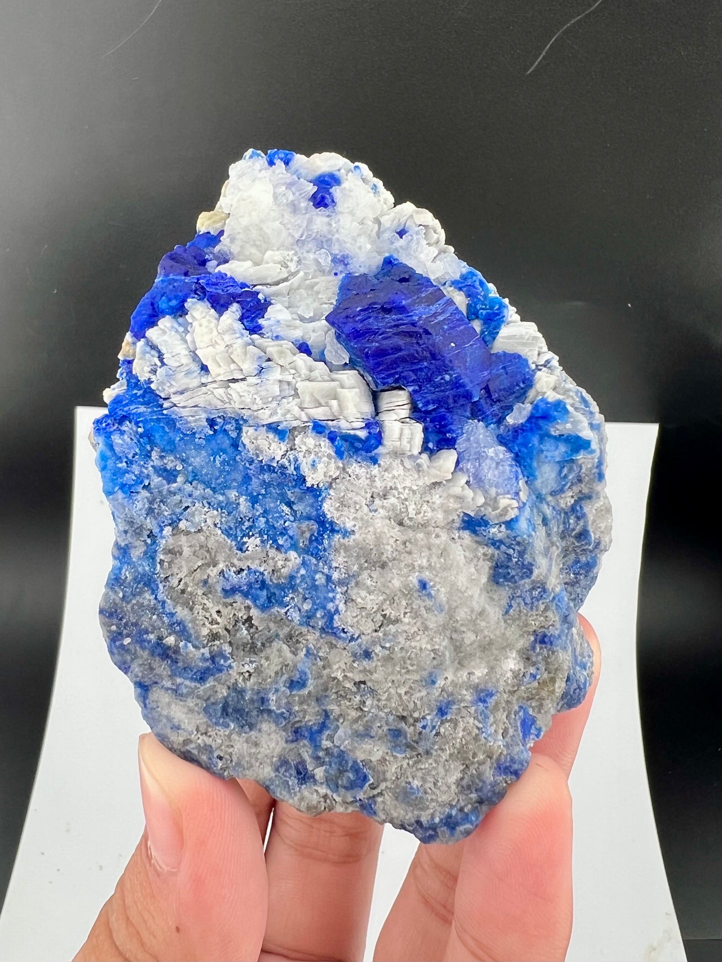 Blue Color Lazurite Specimen From Afghanistan - 337 Grams