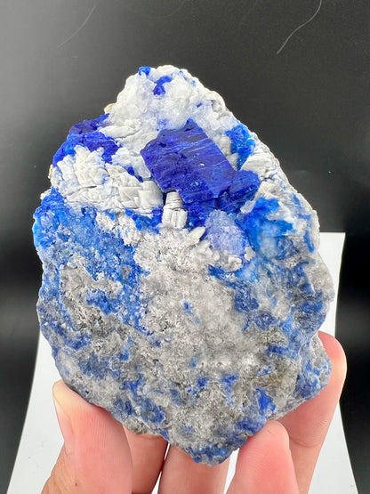 Blue Color Lazurite Specimen From Afghanistan - 337 Grams