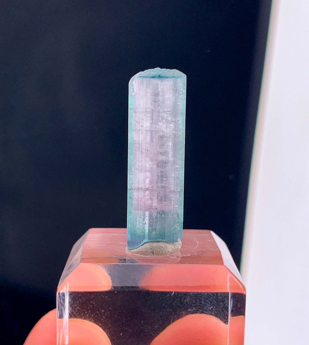 Bi-color Tourmaline Crystal From Afghanistan - 16.60 Carats