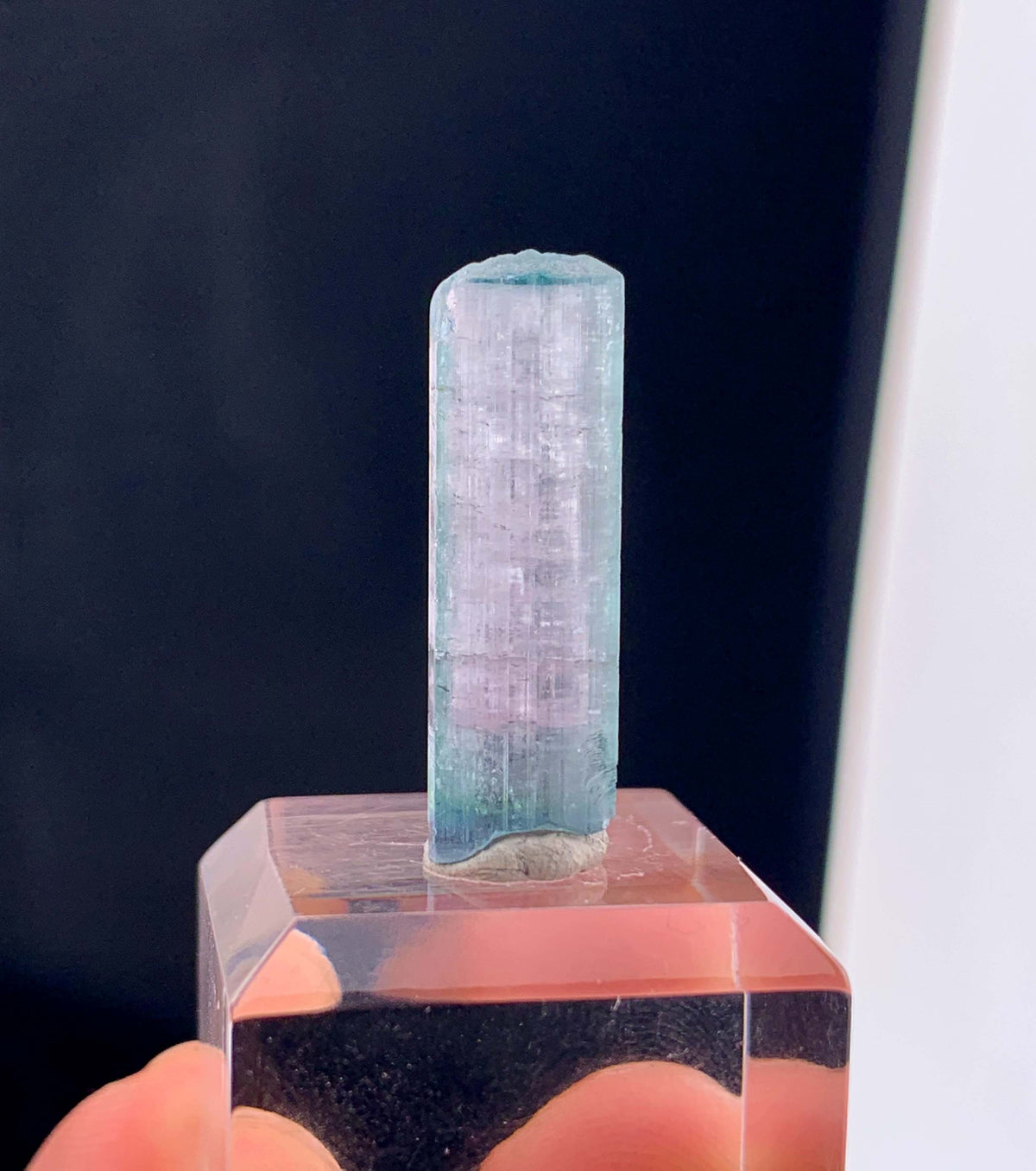 Bi-color Tourmaline Crystal From Afghanistan - 16.60 Carats