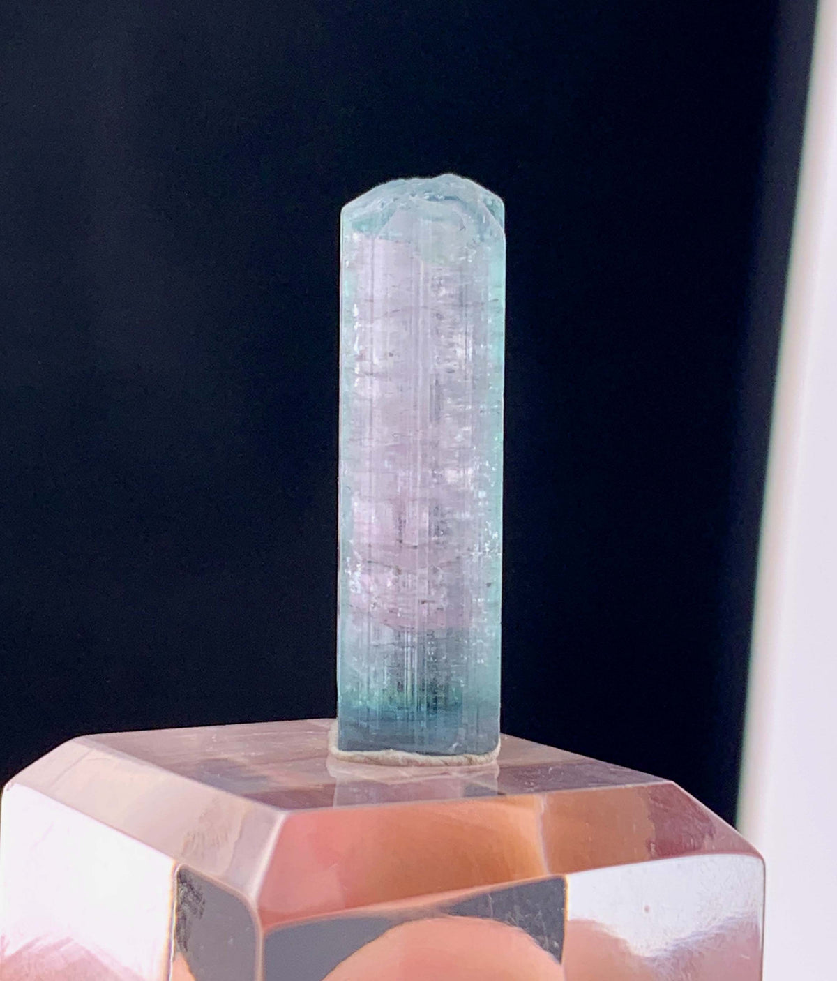 Bi-color Tourmaline Crystal From Afghanistan - 16.60 Carats
