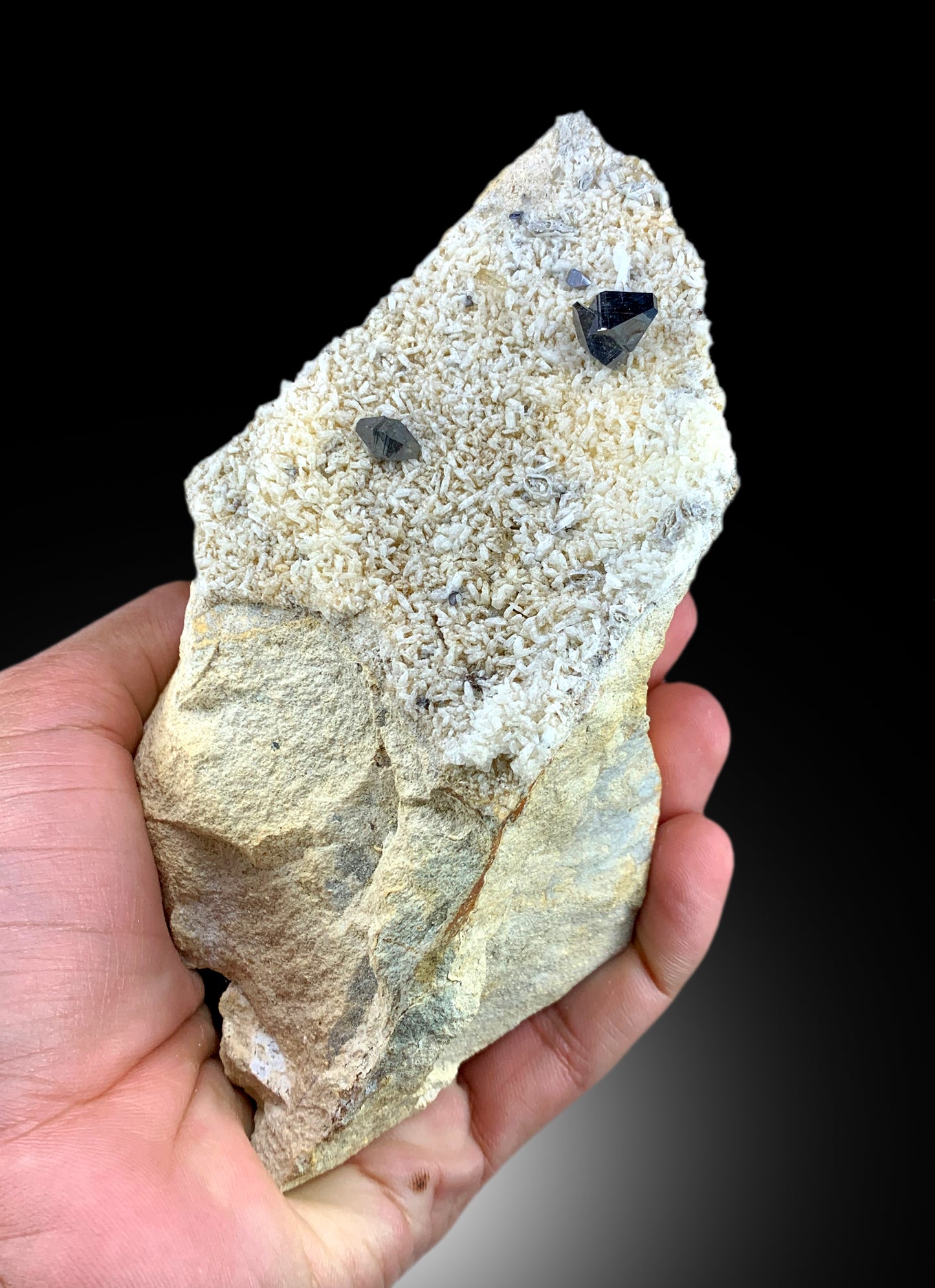 Natural Rare Anatase Crystals on Matrix, Anatase Specimen, Raw Mineral, Fine Minerals, Anatase from Baluchistan Pakistan - 650 gram