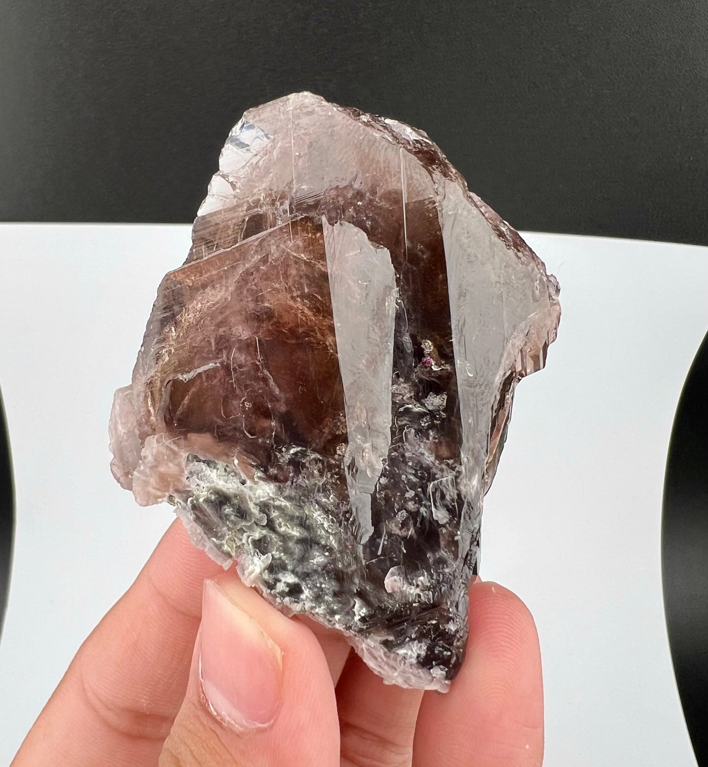 Rare Brown Axinite Crystal From Skardu Pakistan - 77 Grams