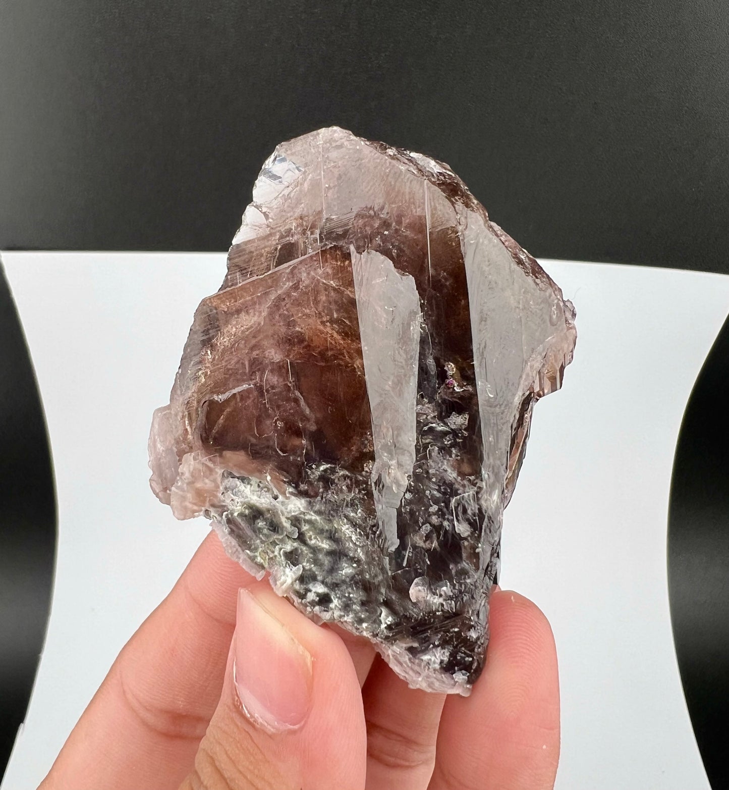 Rare Brown Axinite Crystal From Skardu Pakistan - 77 Grams