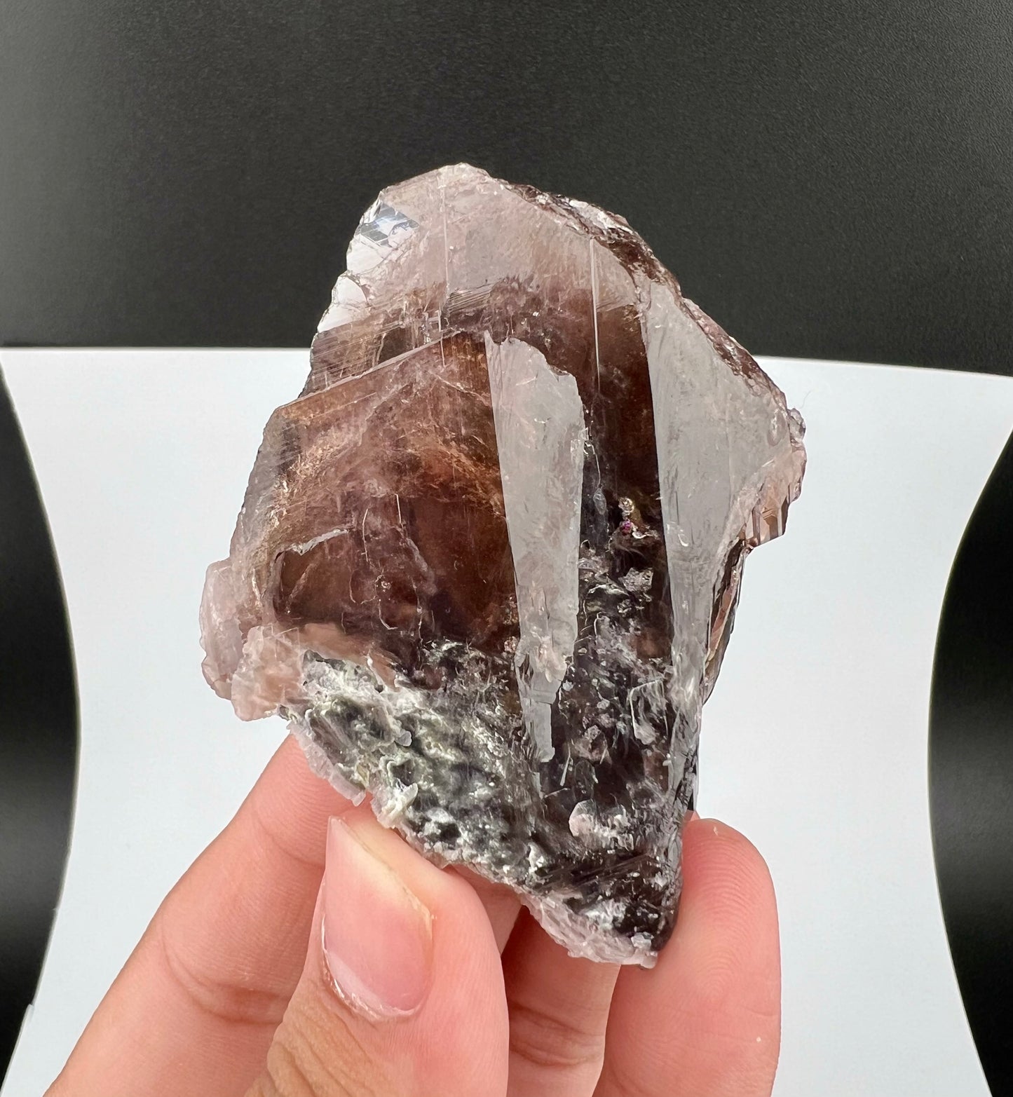 Rare Brown Axinite Crystal From Skardu Pakistan - 77 Grams