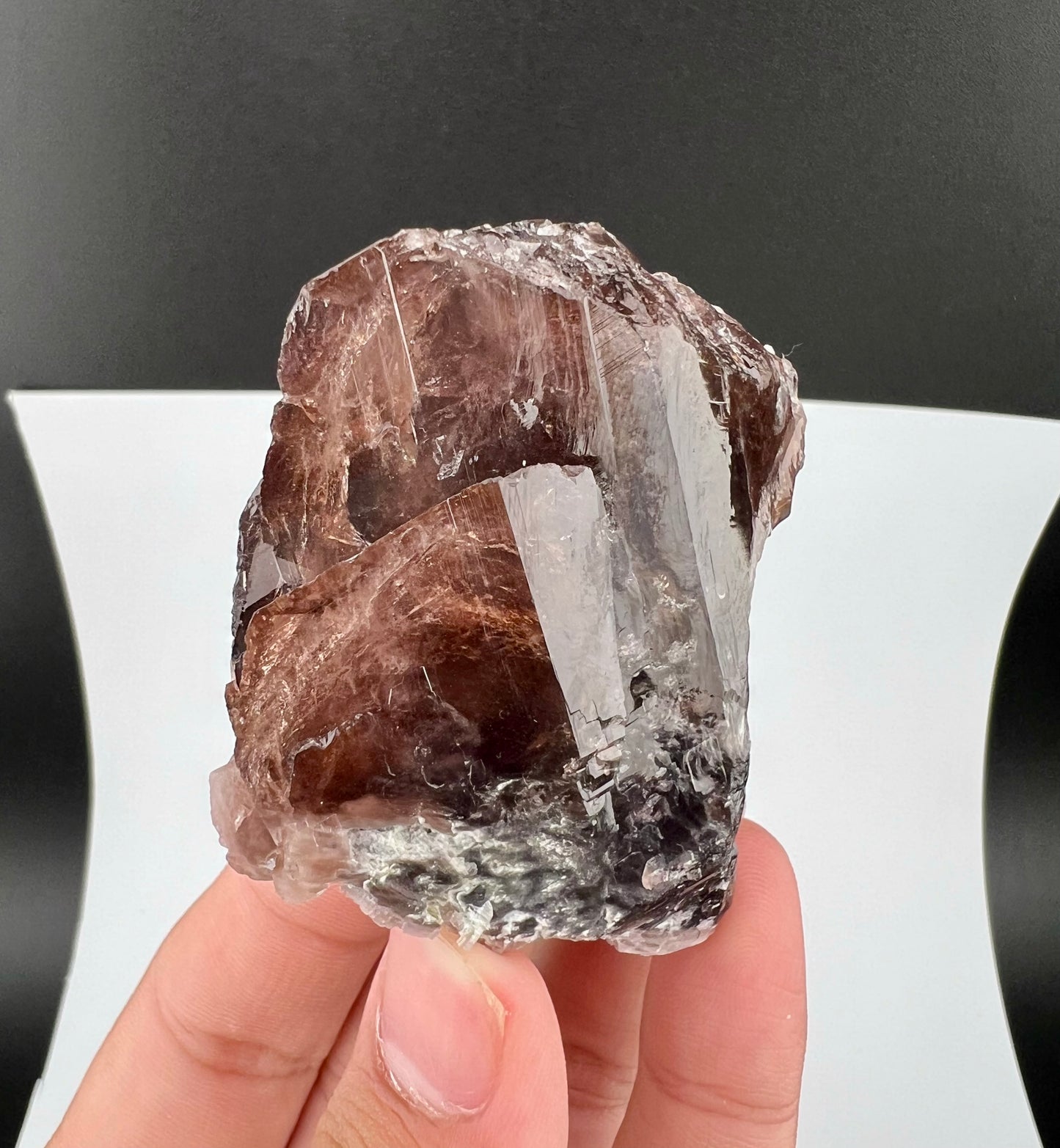 Rare Brown Axinite Crystal From Skardu Pakistan - 77 Grams