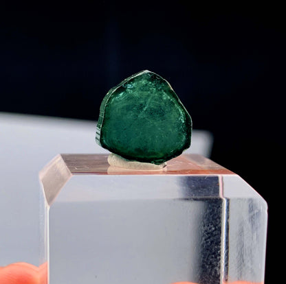 Green Tourmaline Slice from Afghanistan - 6.40 Carats