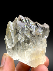 Yellow Triphane Kunzite with Spike Terminations from Afghanistan - 158 gram