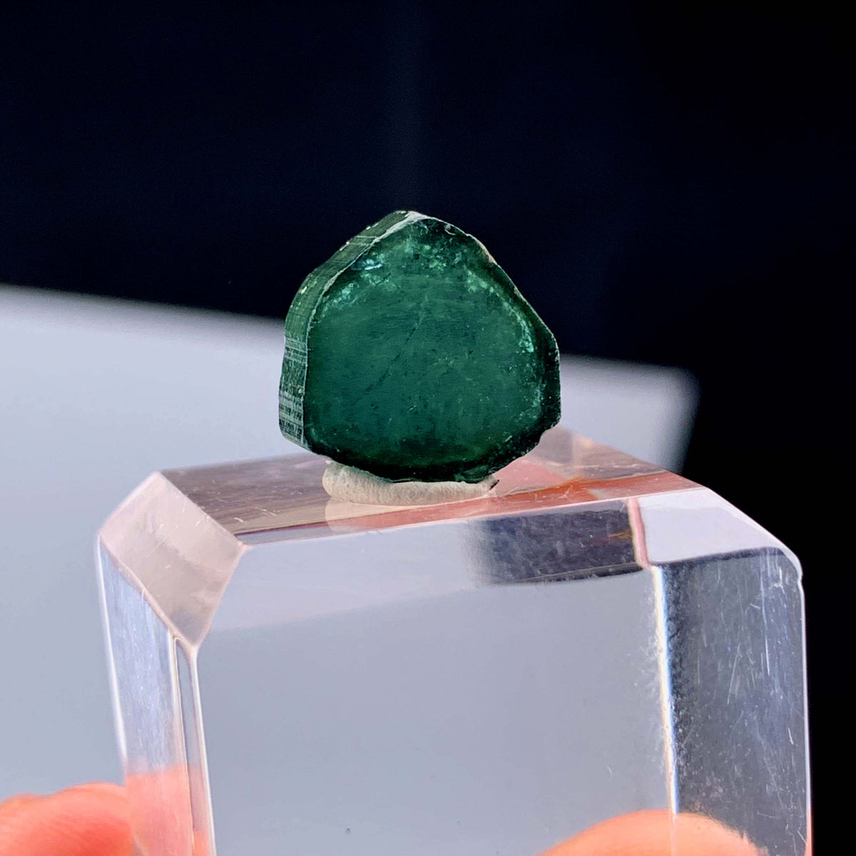 Green Tourmaline Slice from Afghanistan - 6.40 Carats