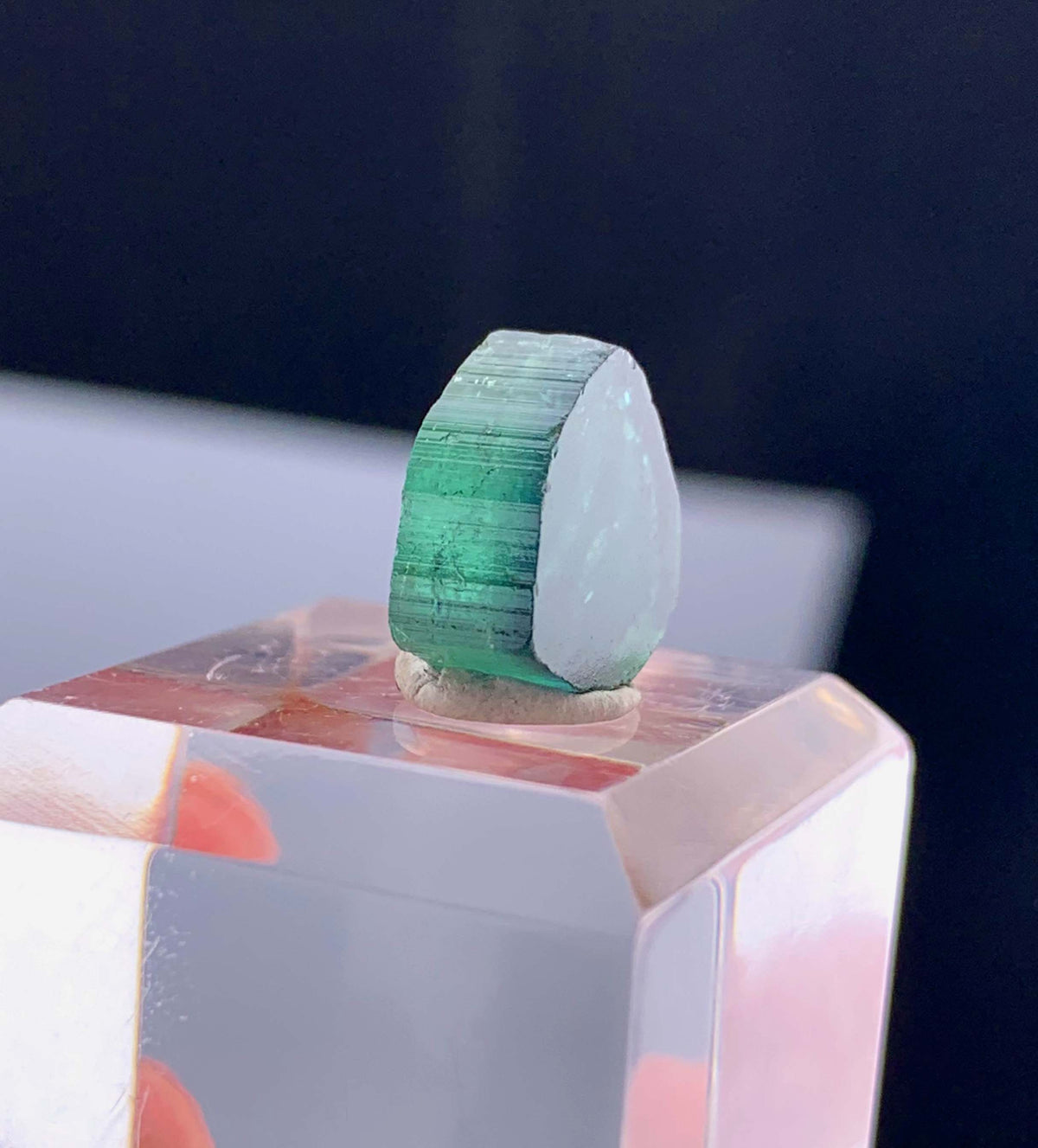 Green Tourmaline Slice from Afghanistan - 6.40 Carats