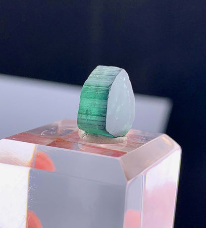 Green Tourmaline Slice from Afghanistan - 6.40 Carats