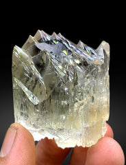 Yellow Triphane Kunzite with Spike Terminations from Afghanistan - 158 gram