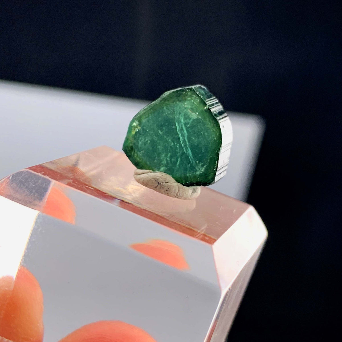 Green Tourmaline Slice from Afghanistan - 6.40 Carats