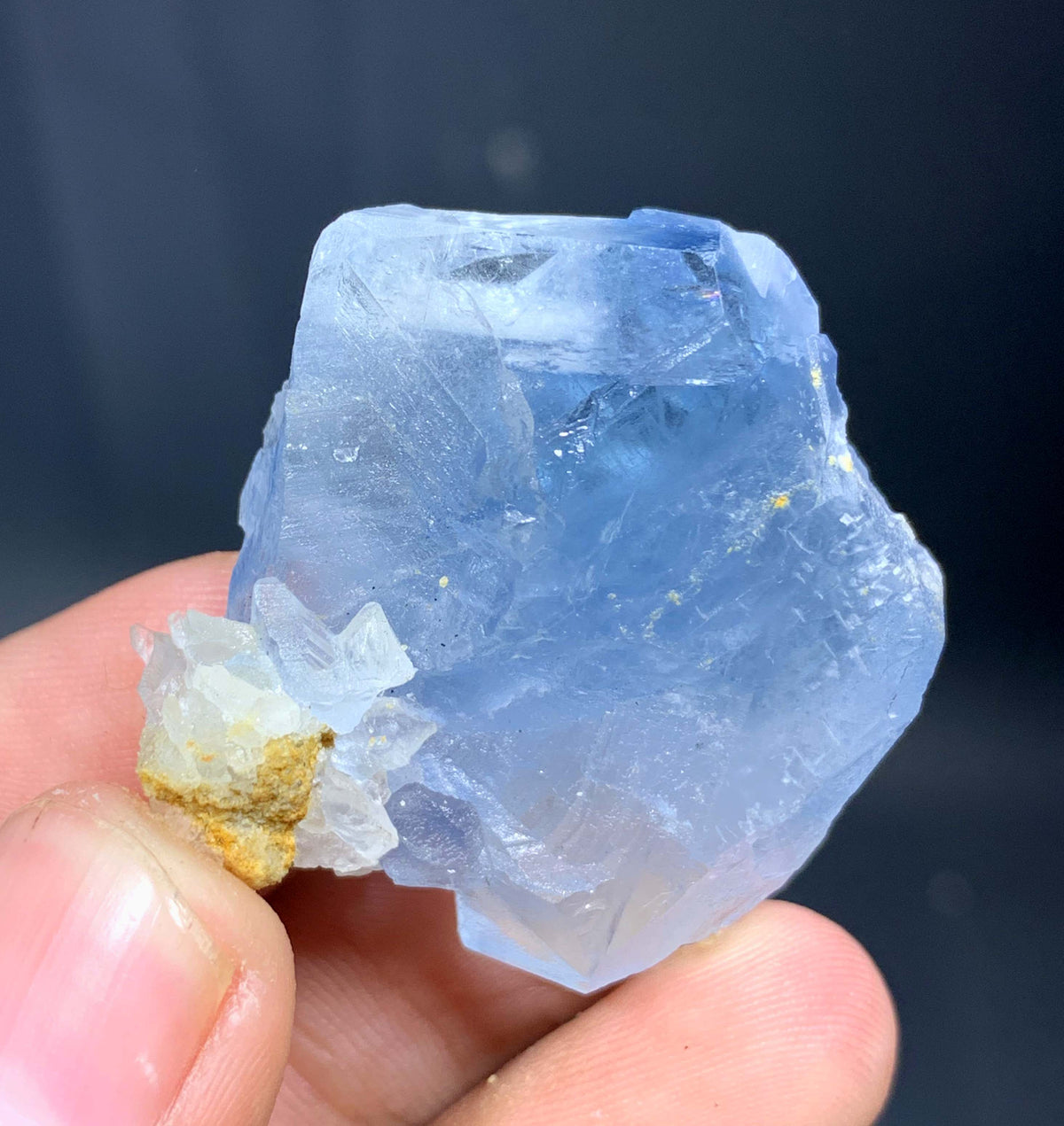 Blue Celestine Crystal From Afghanistan - 29 Grams